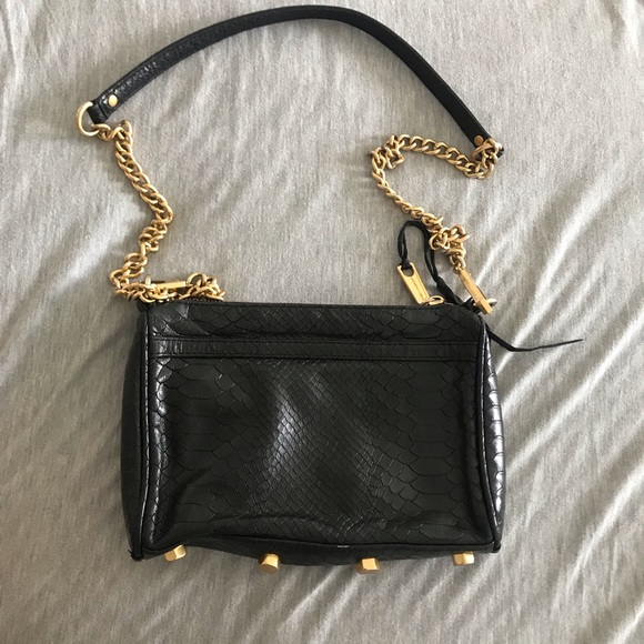 Rebecca minkoff crocodile mini MAC crossbody purse - Picture 2 of 7